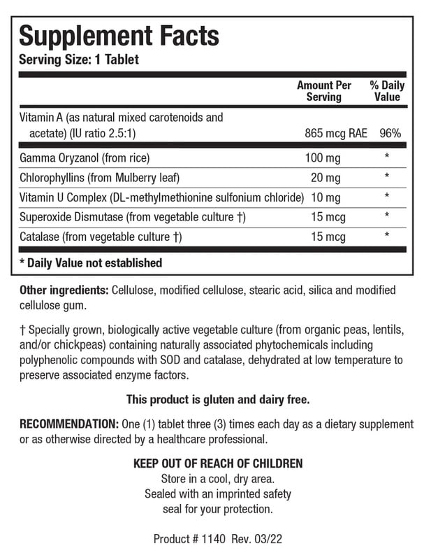 Biotics, Gastrazyme, (90T)