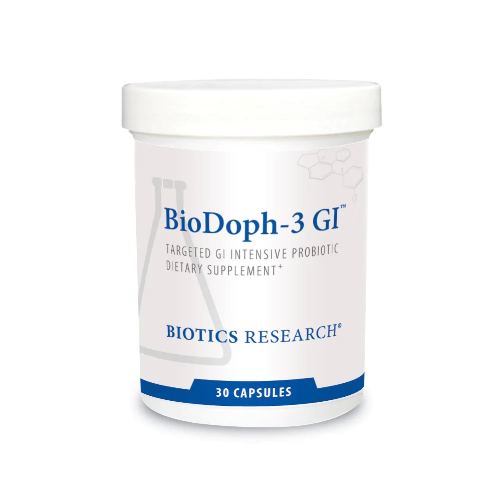 Biotics, BioDoph-3 GI®, (30C)