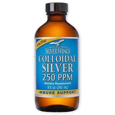 SilverWings, Colloidal Silver, Dropper, 8oz, 250ppm