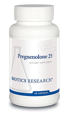 Biotics, Pregnenolone 25, (90 Caps)