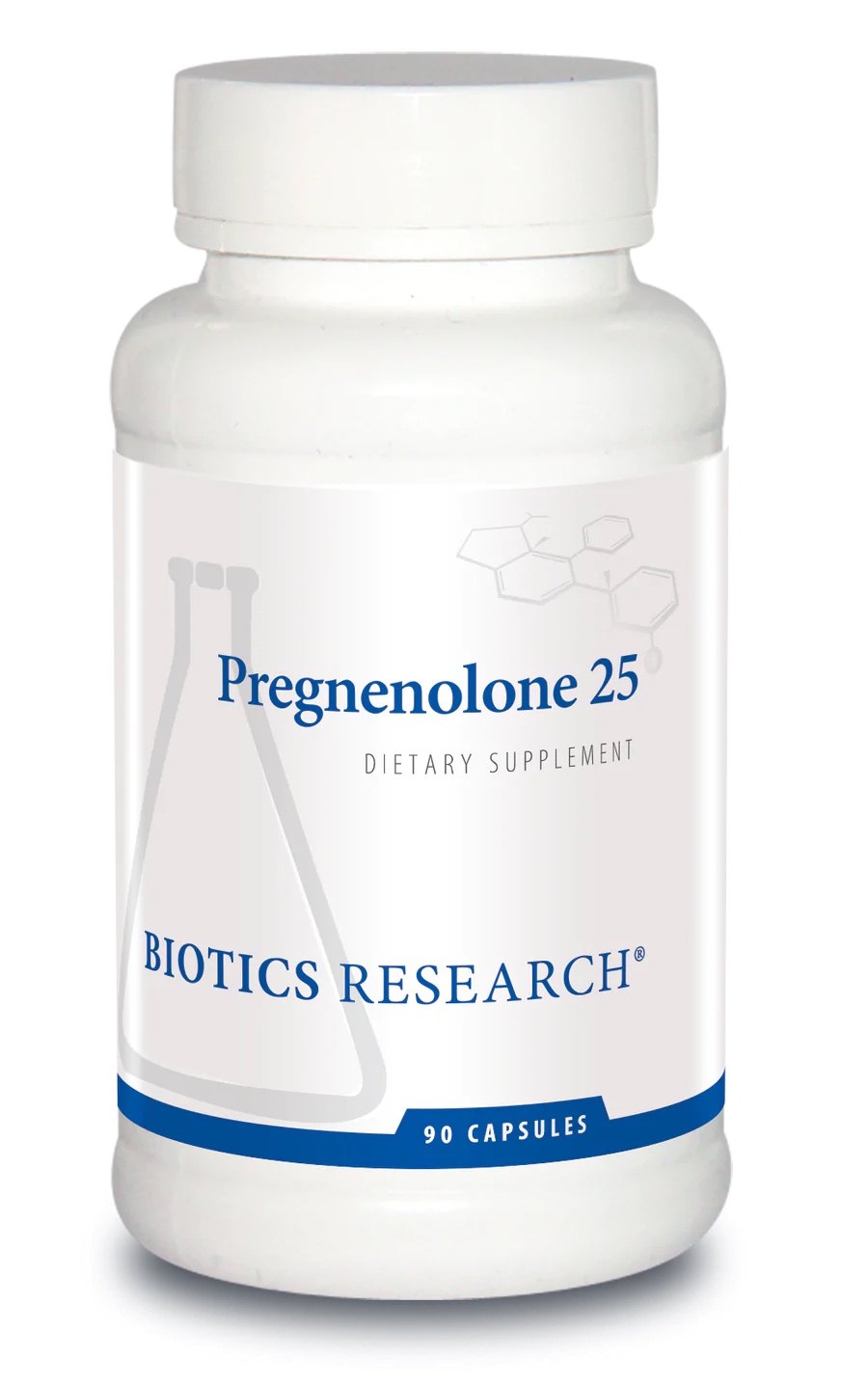Biotics, Pregnenolone 25, (90 Caps)
