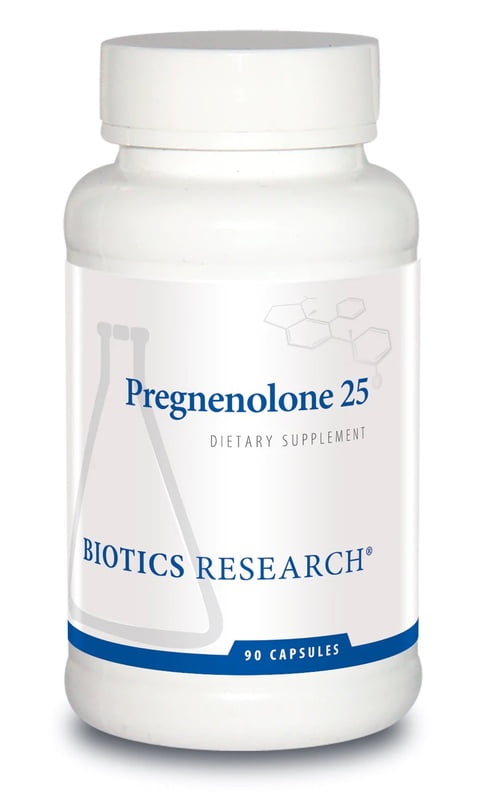 Biotics, Pregnenolone 25, (90 Caps) Biotics, Pregnenolone 25, (90 Caps)