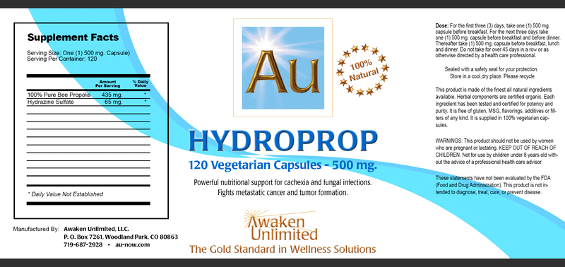 AU, Hydroprop, (120C) AU, Hydroprop, (120C)
