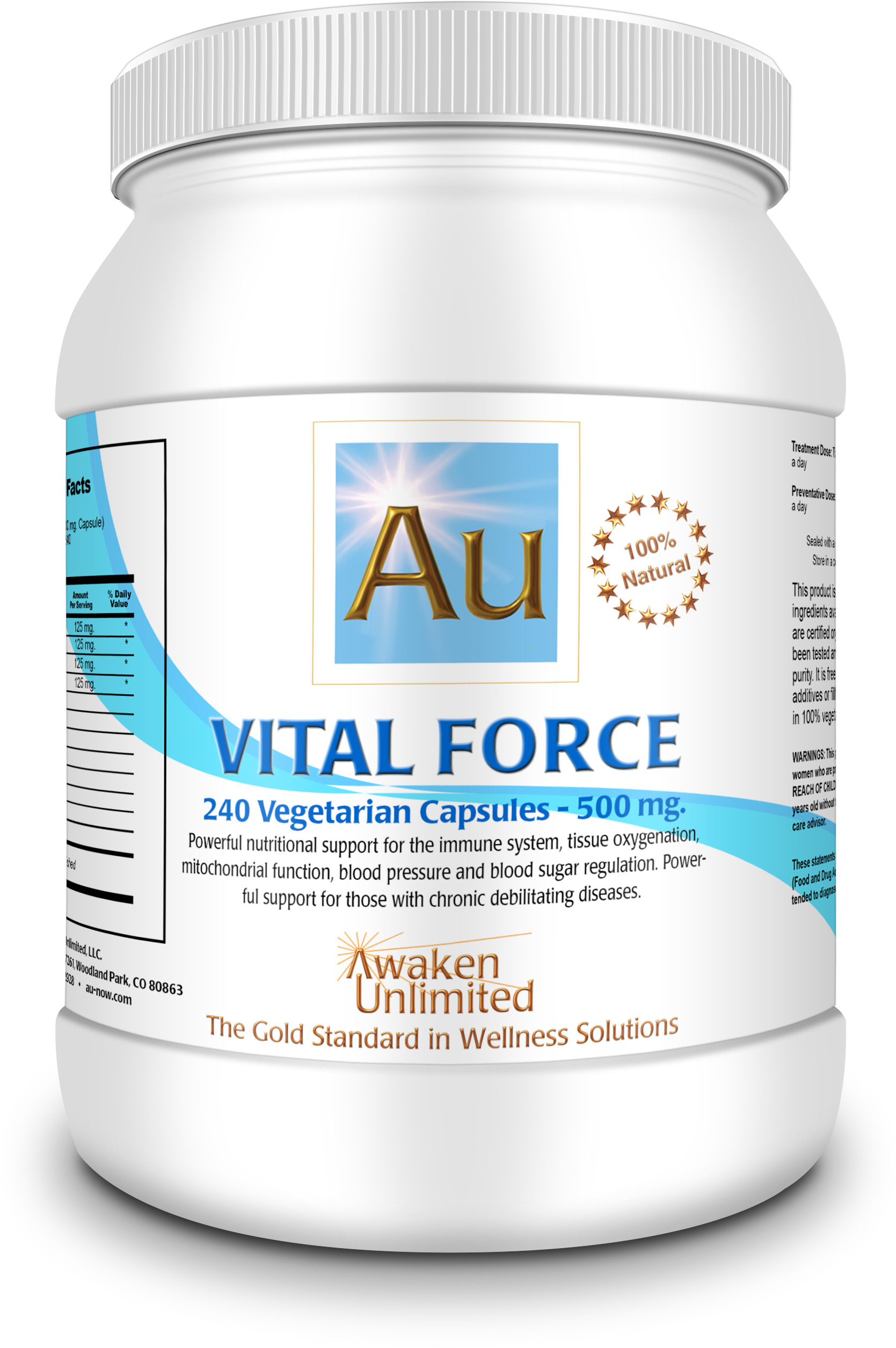 AU, NM, Vital Force, (240C)