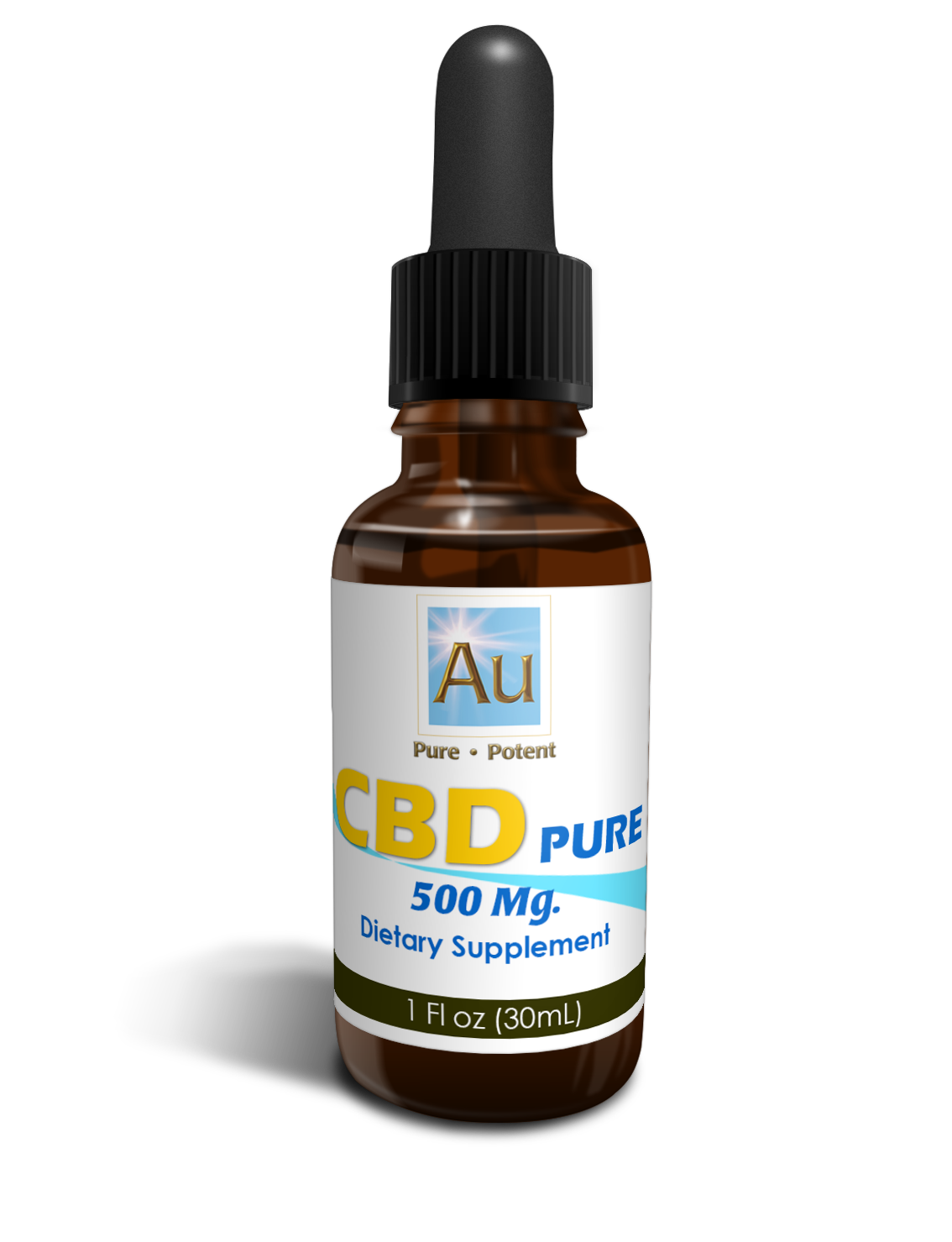 AU, CBD, CBD Pure, (500 mg)