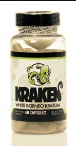 Kratom, Kraken, White Borneo, 60 Cap